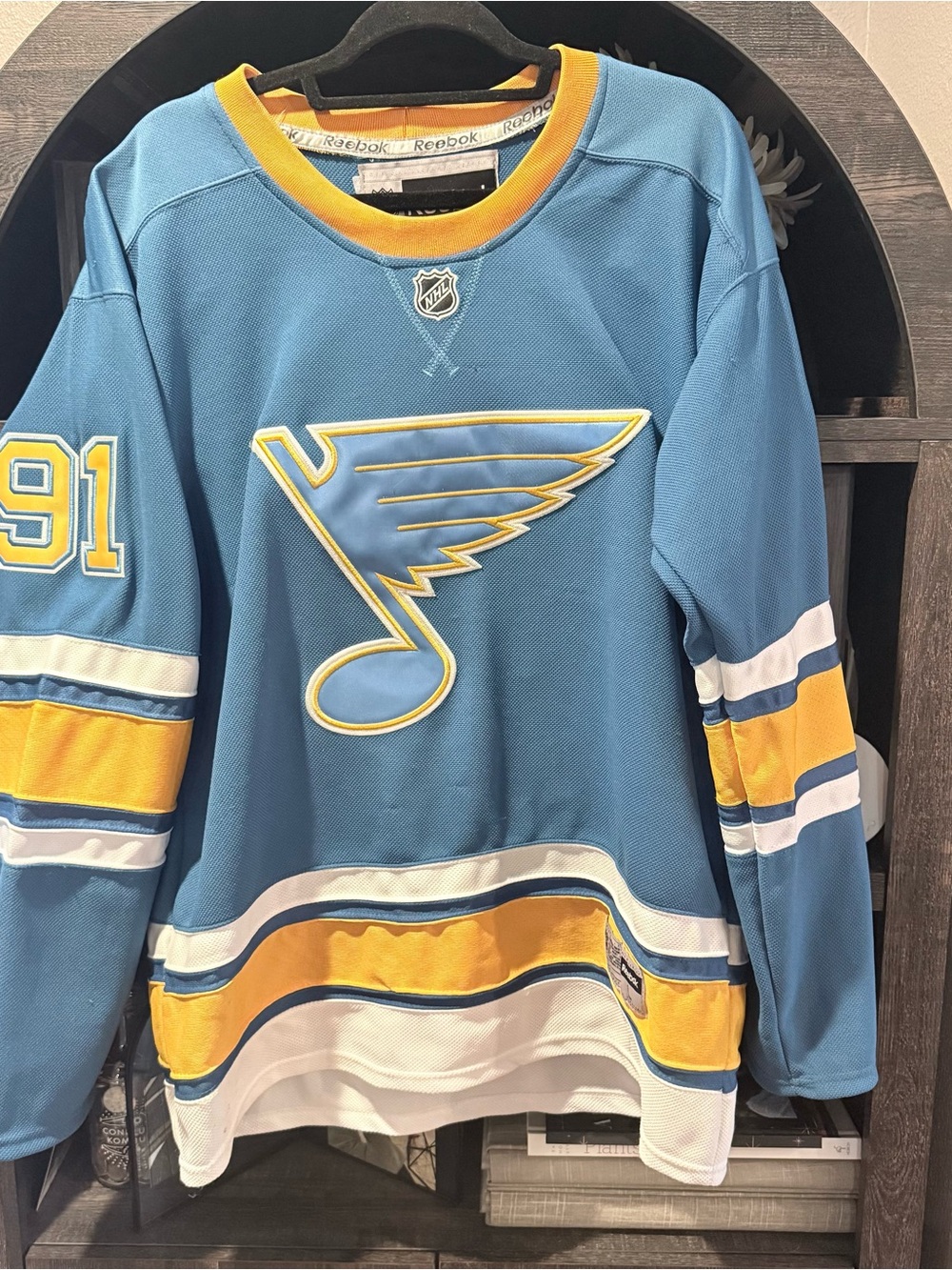 Reebok St. Louis Blues Hockey Jersey Winter Classic Tarasenko #91